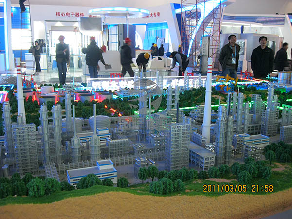 隆化县工业模型